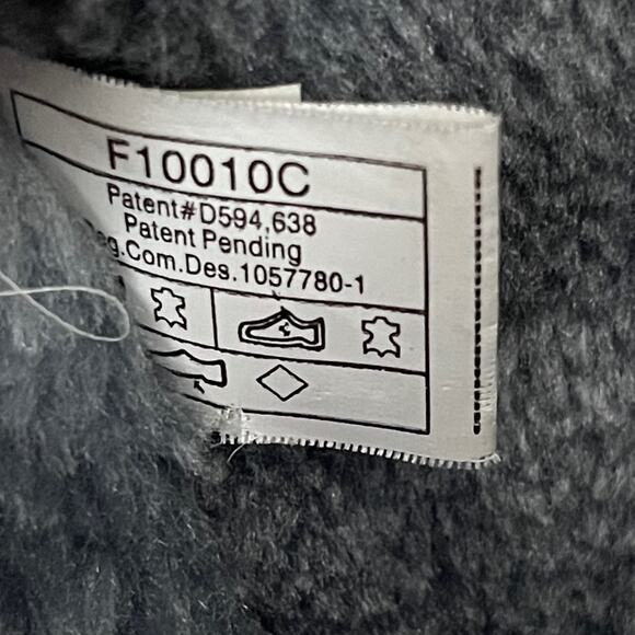 UGG Bailey Button Triplet II grey suede shearling boot size 9 - Picture 14 of 16